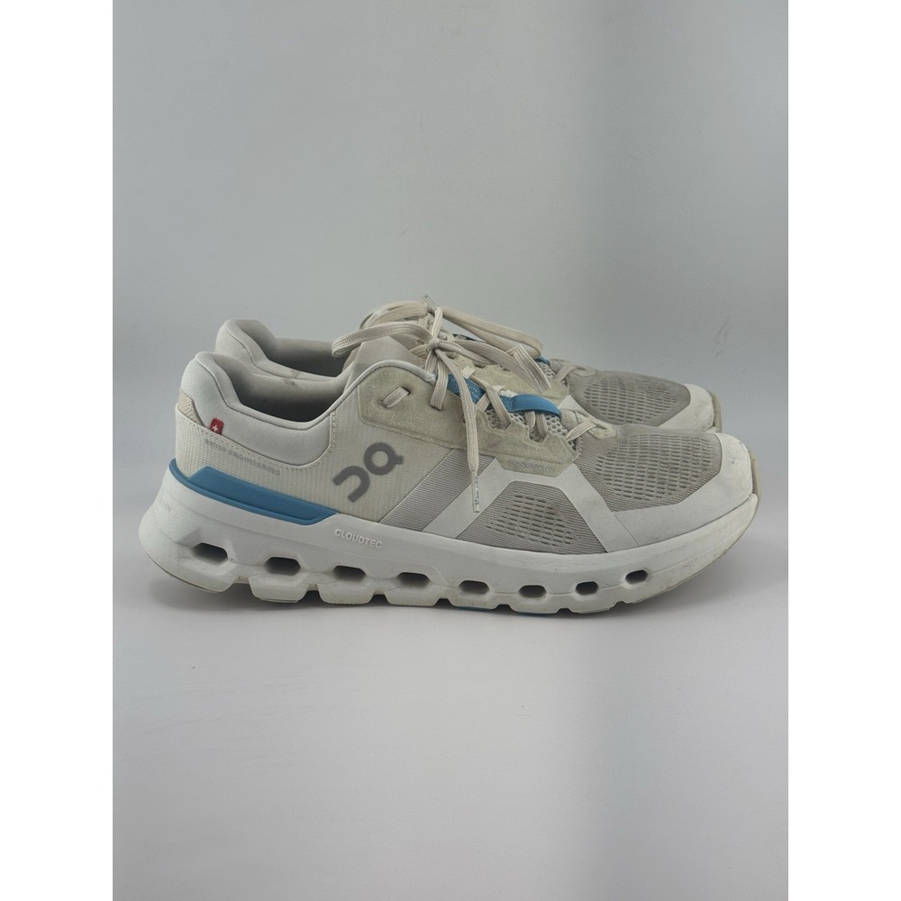On Cloudrunner 2 Athletic Running White Horizon Mesh Sneakers Women's Size 11